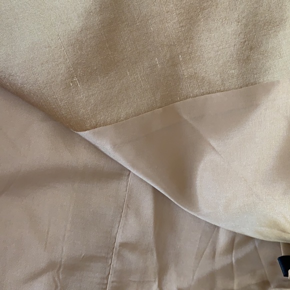 LINDA ALLARD ELLEN TRACY s 6 goldtone silk blazer in excellent condition - Picture 7 of 9